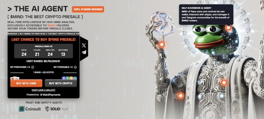 Mind of Pepe and its most important data
